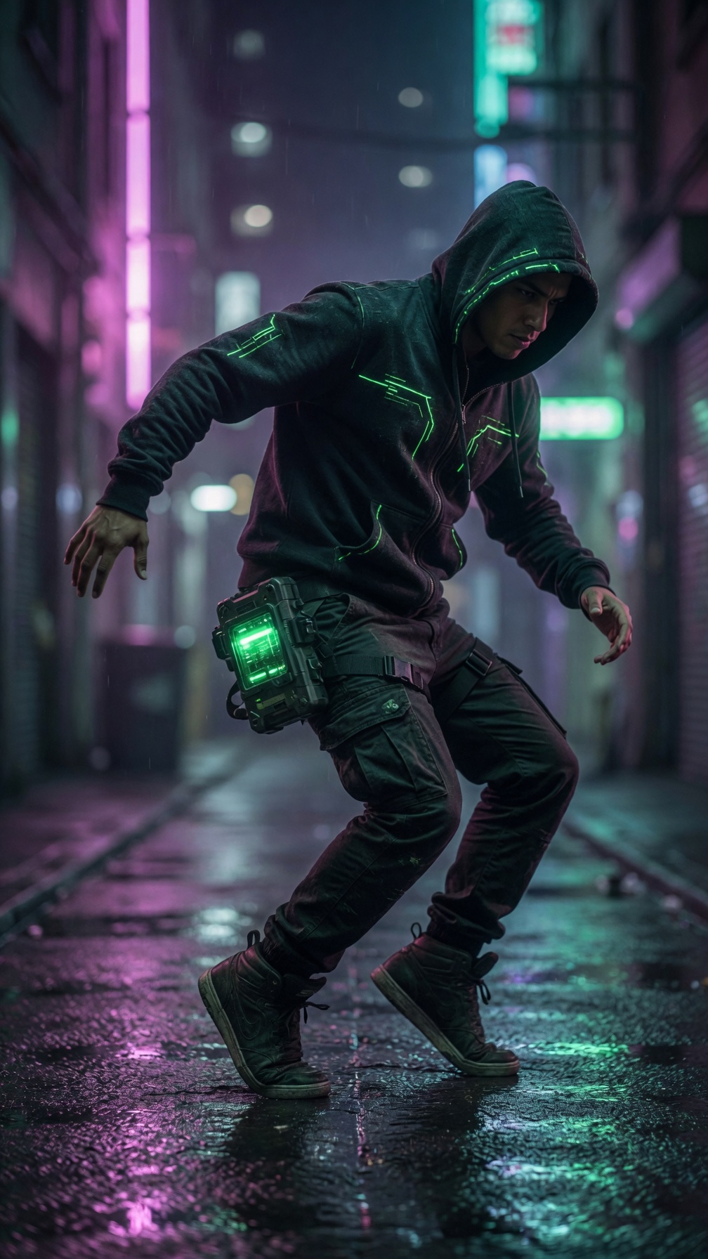 The rogue at work.
